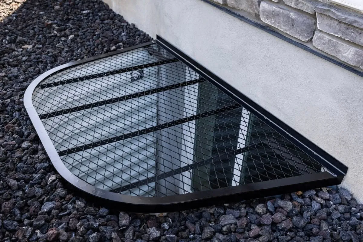 Custom Steel Grate Window Well Cover
